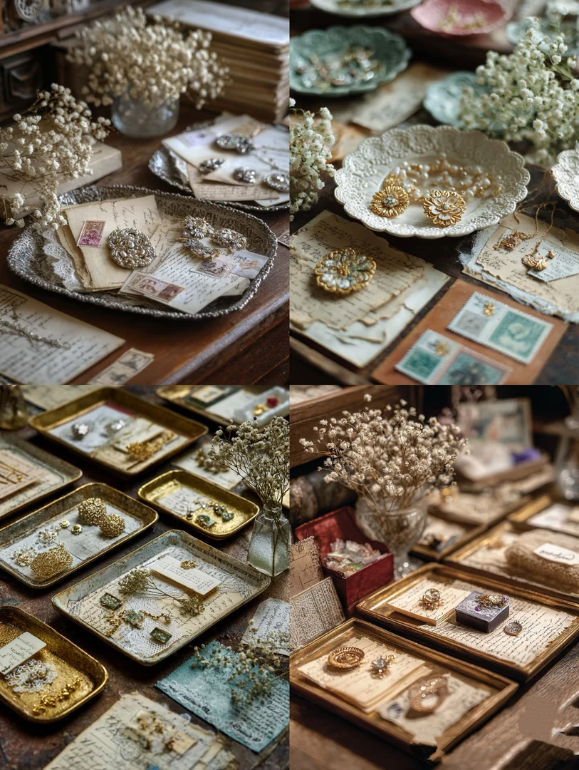 铜合金布艺项链 多款式项链耳环市场走播专用链接