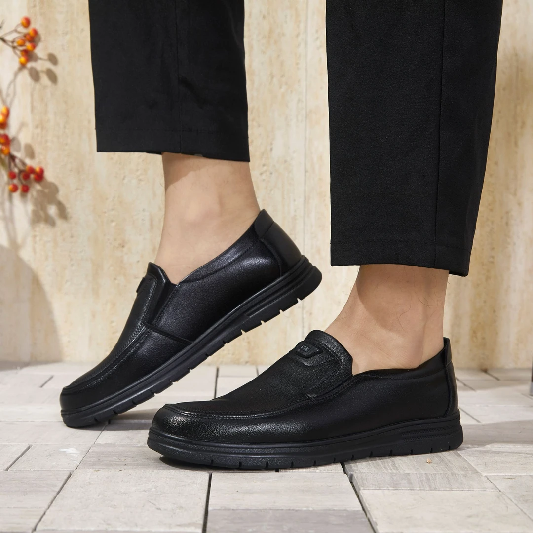 【Q】男士商务休闲皮鞋606