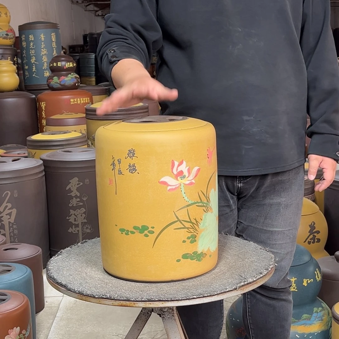 紫砂茶叶罐茶叶罐