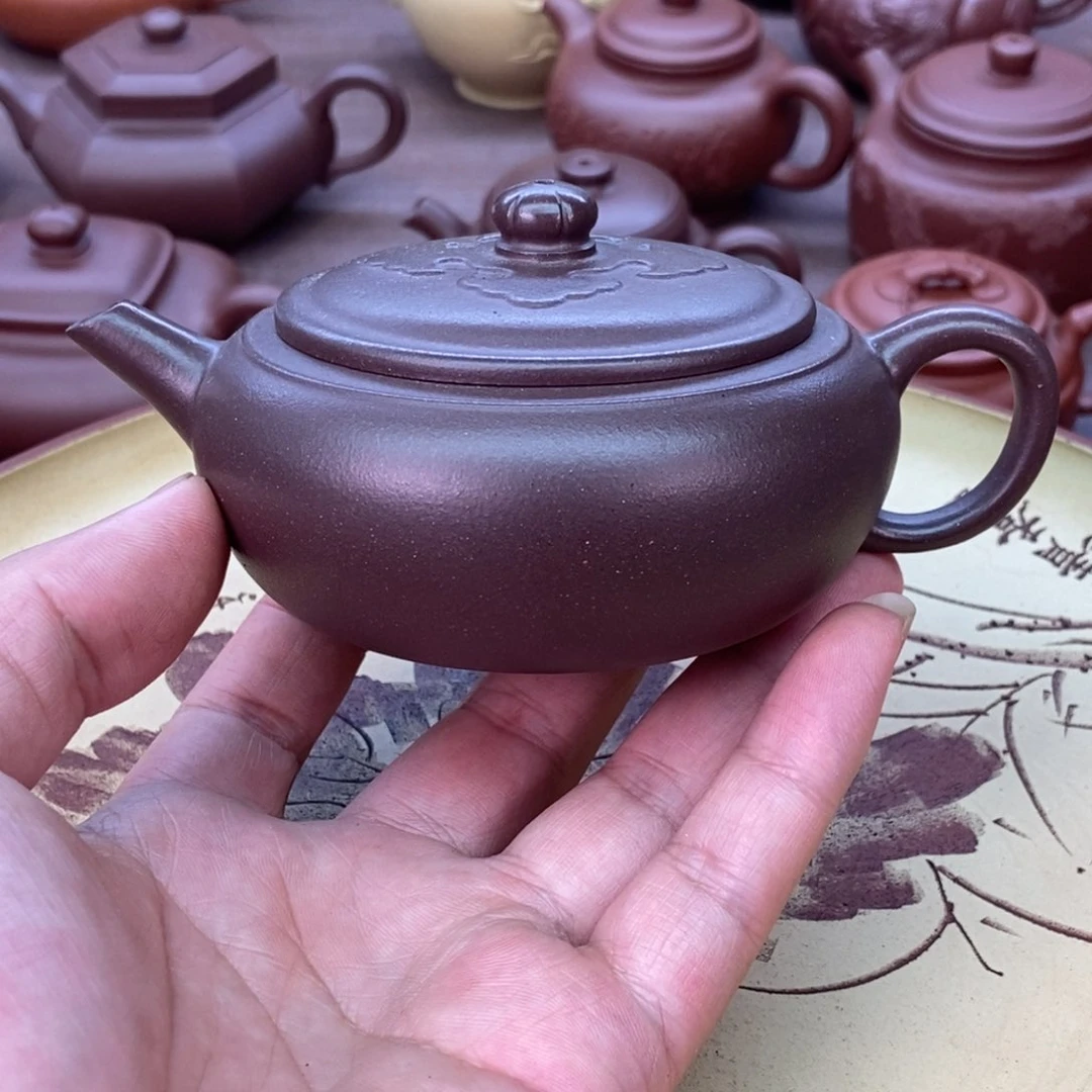 茶壶紫砂160 容量宜兴紫砂壶
