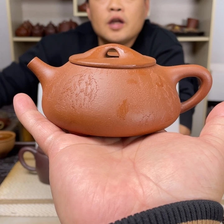 紫砂茶壶唯**爱龙血砂满瓢