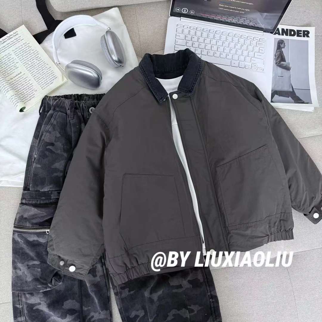 【现货】杭州六小六正版BY LIUXIAOLIU秋冬季儿童加厚棉外套17943