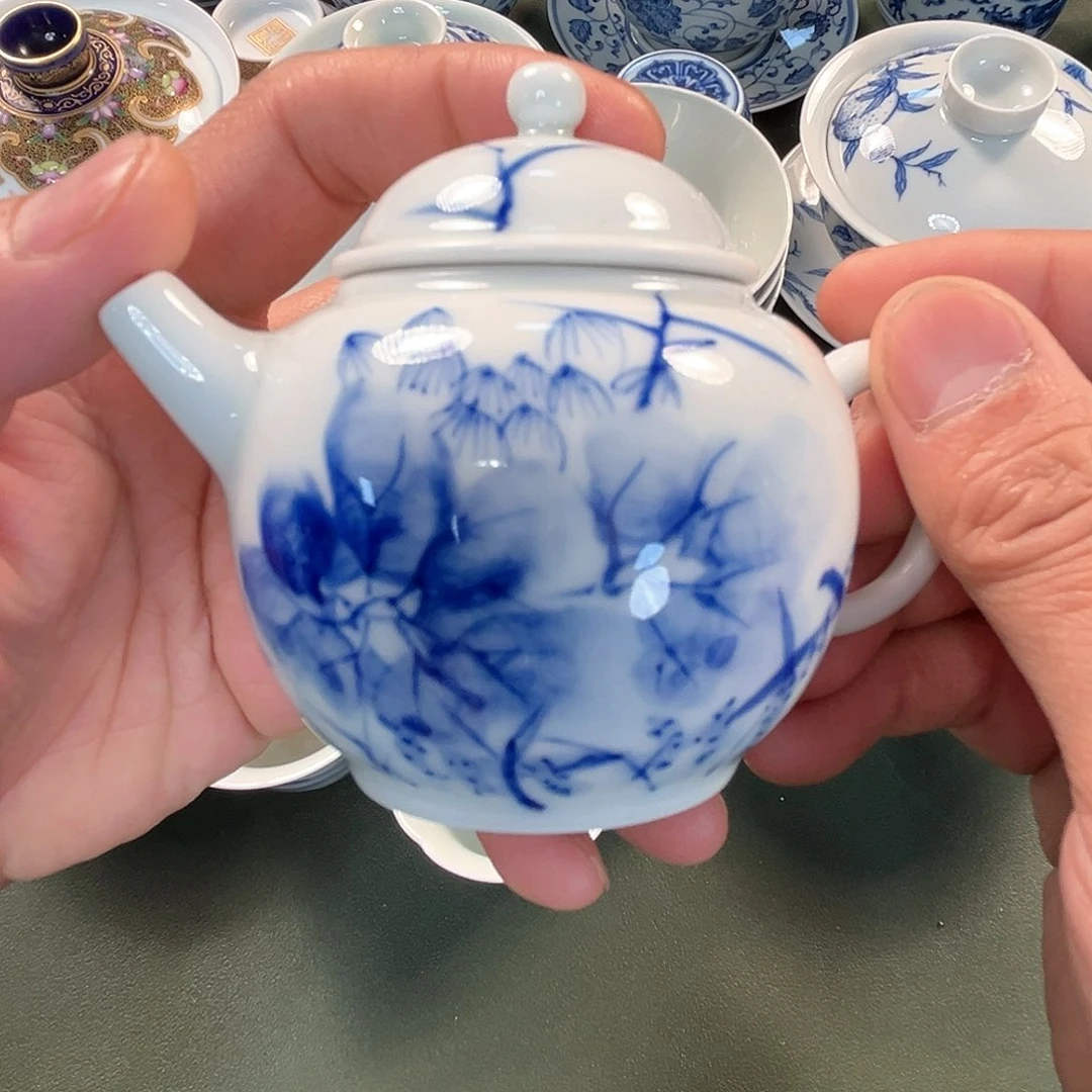 杯青花瓷器青花瓷器