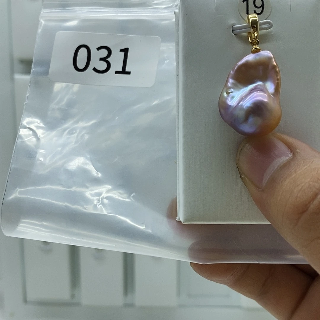 淡水珍珠巴洛克珍珠001合金