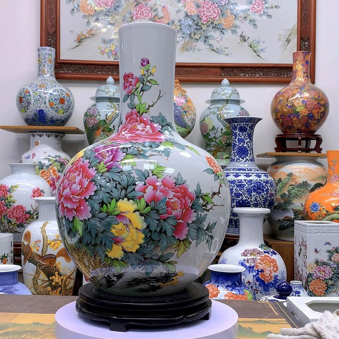 陶瓷确保手工手绘作品