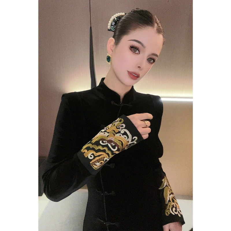 合金耳饰 重工几何方形宝石耳环EH27278