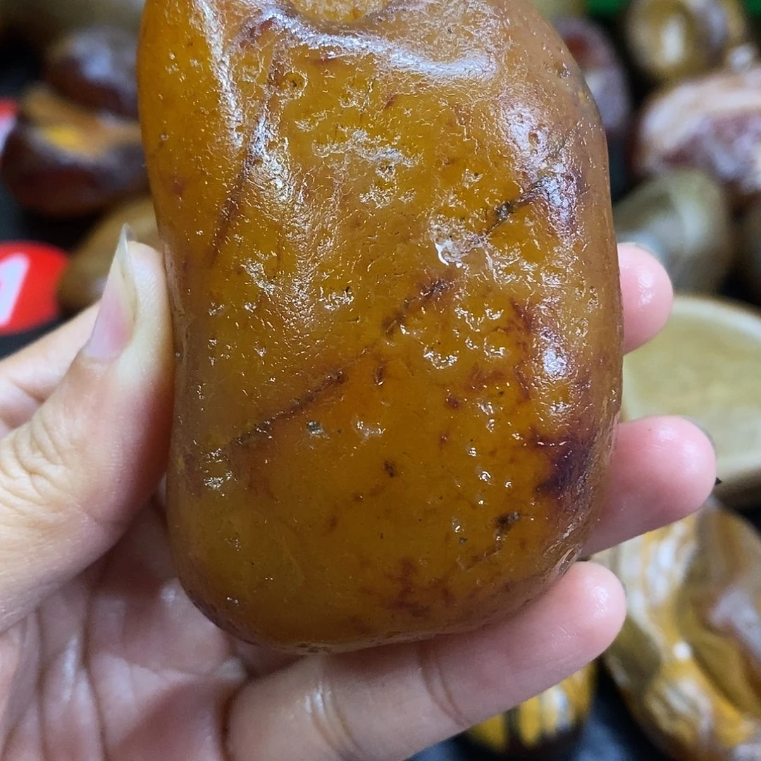 玛瑙/玉髓未镶嵌手把件