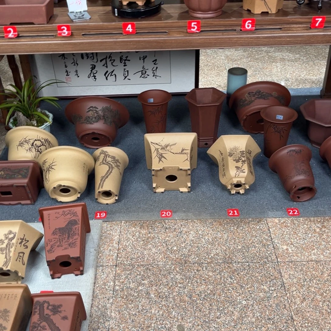 隐***大高温正宗手工花盆