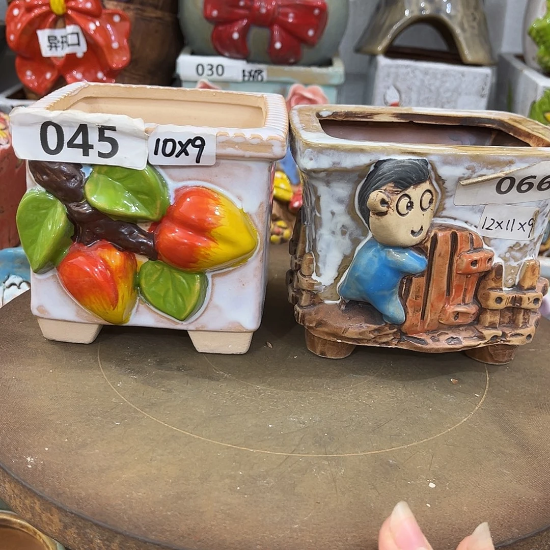 粗陶多肉花盆花盆