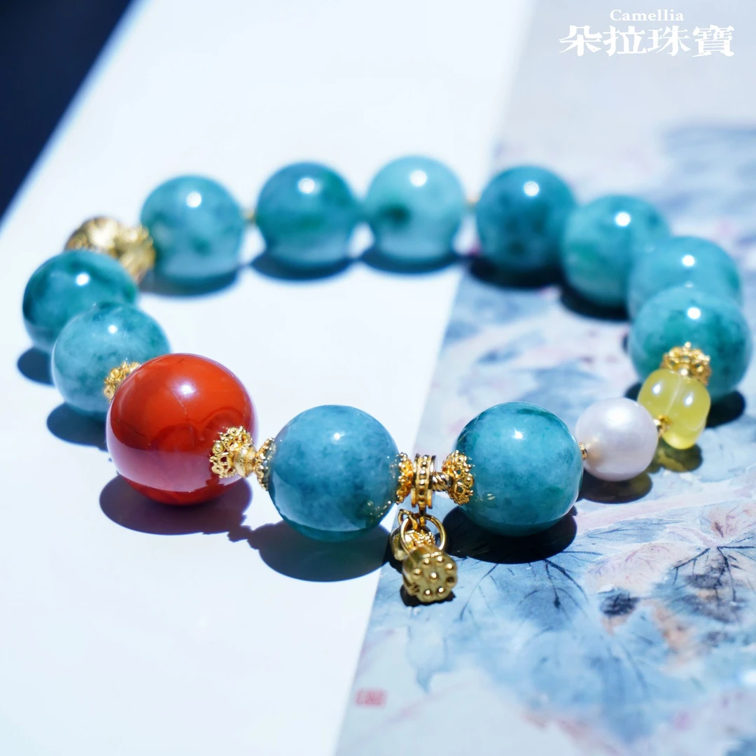 朵拉珠宝 3066 翡翠手串 多样性发其一