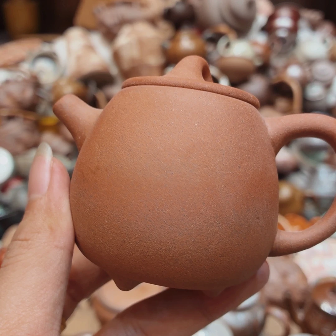 柴烧老岩泥高温手工茶器皿