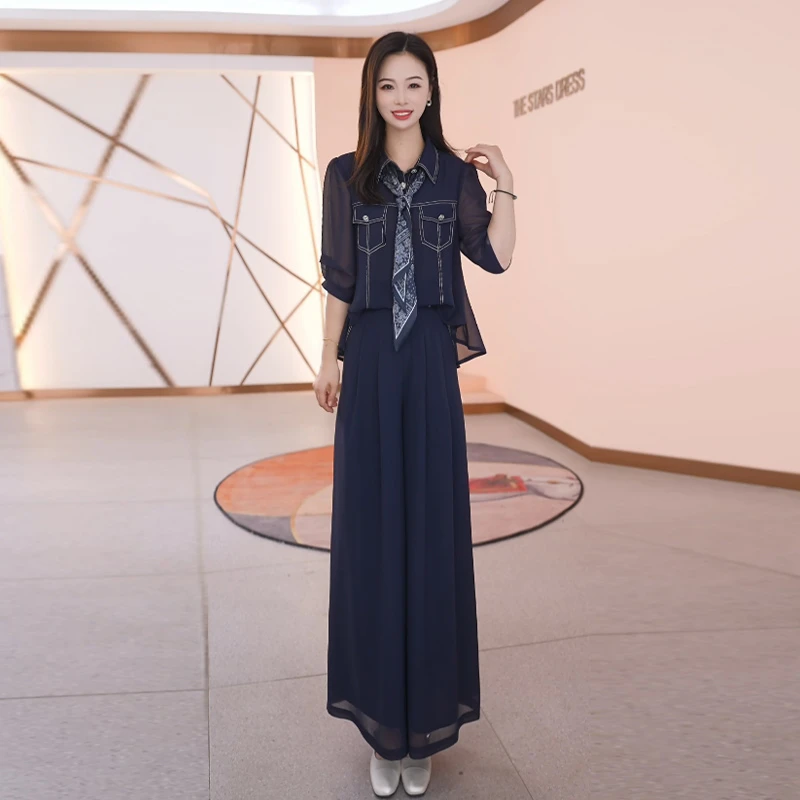 【两件套】早秋时尚女神修身洋气宽松气质休闲百搭显瘦减龄女装套