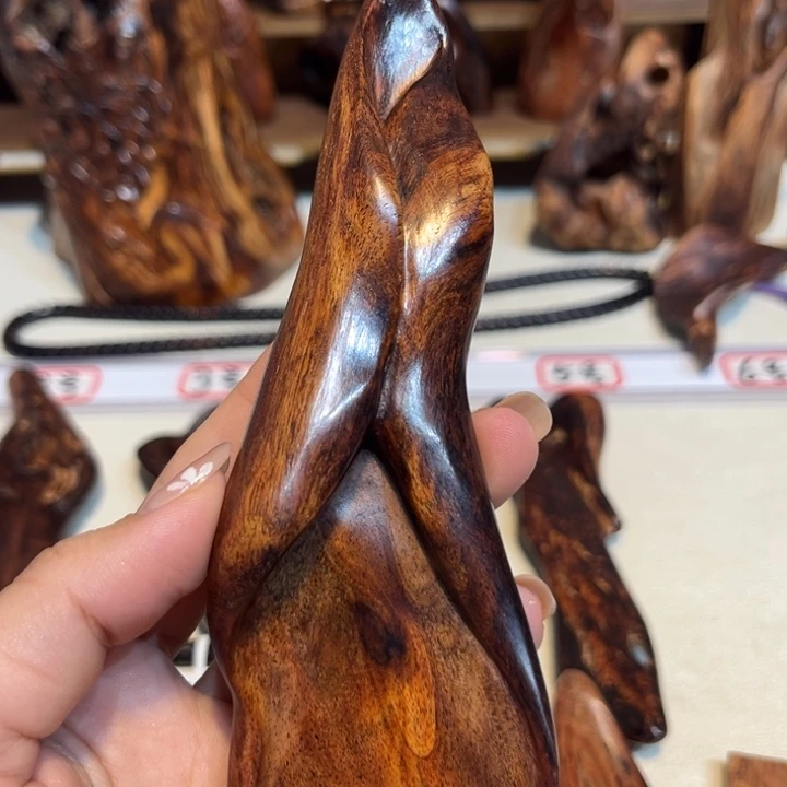 研***光木海南黄花梨小手把件