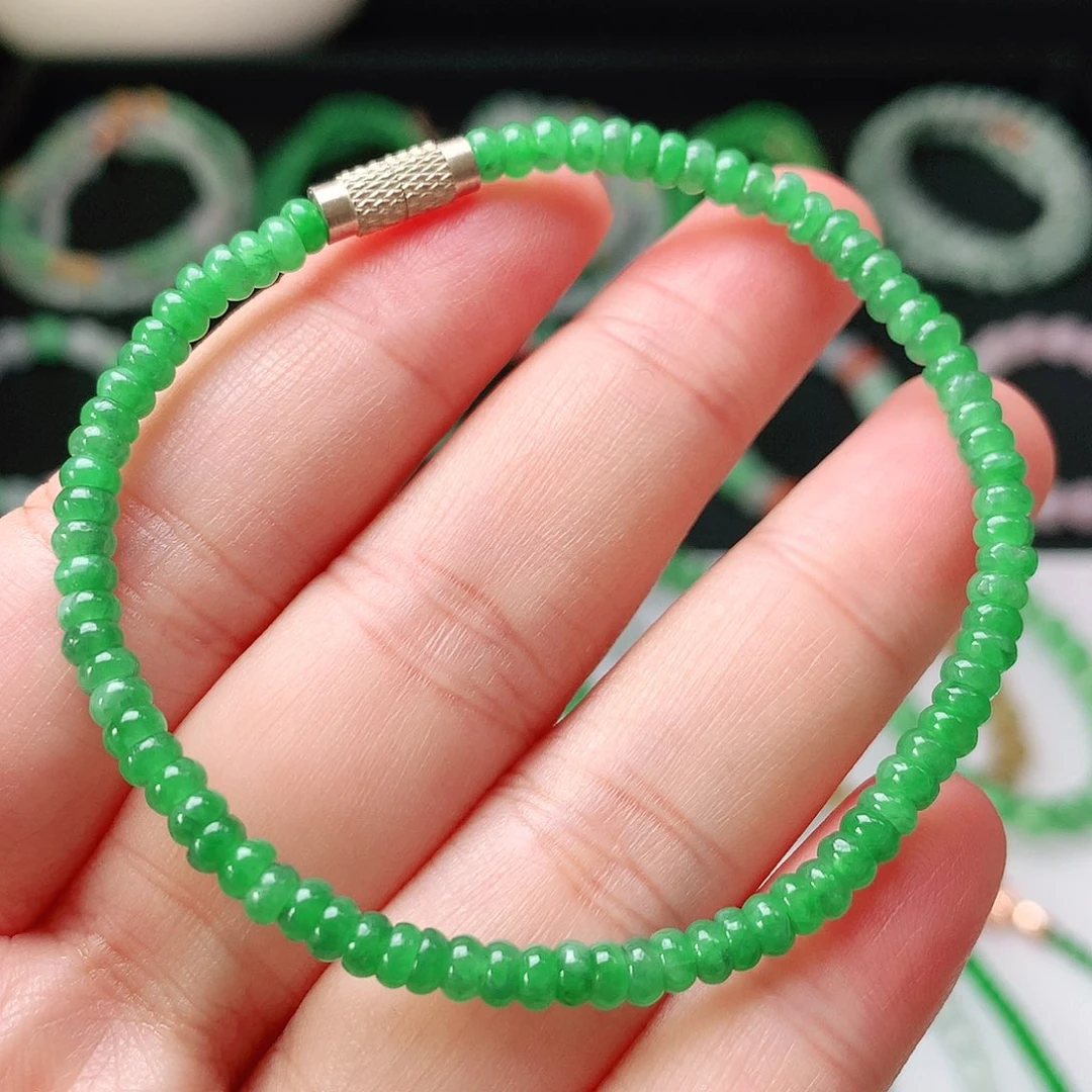 翡翠未镶嵌手链翡翠