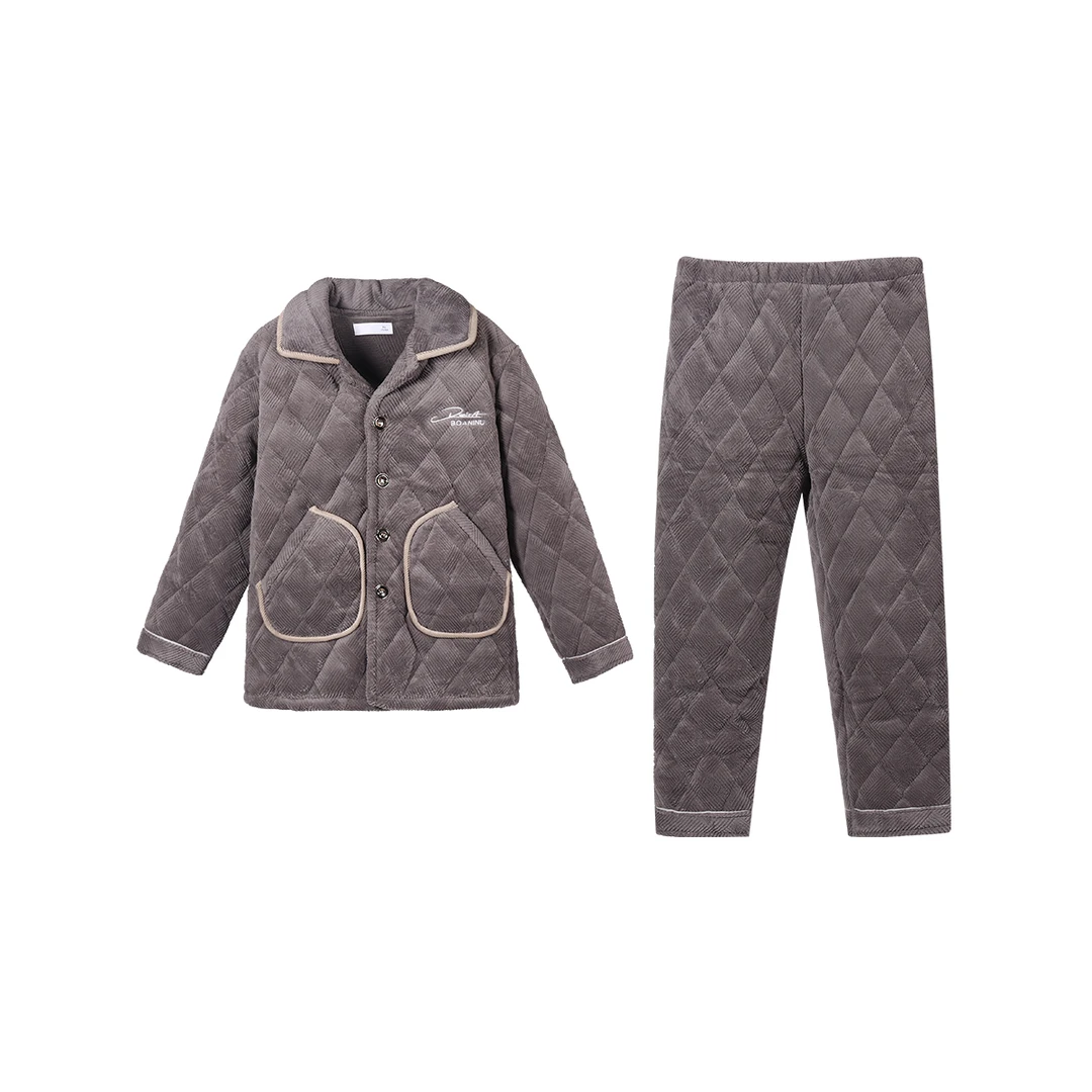 硬货哥  男士三层蓄暖加厚居家套241682