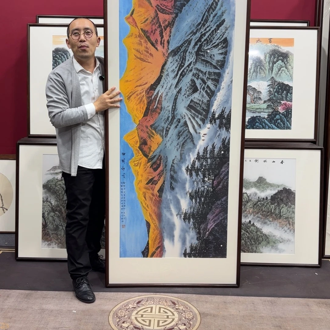 国画手绘作品210/80