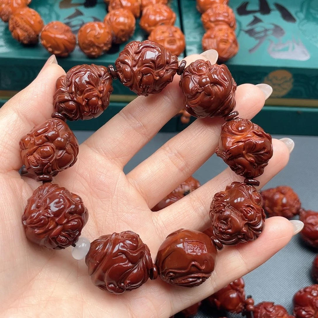 橄榄核手串东**哥财神手串