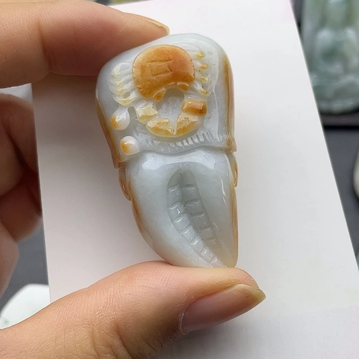 翡翠未镶嵌颈饰天然翡翠