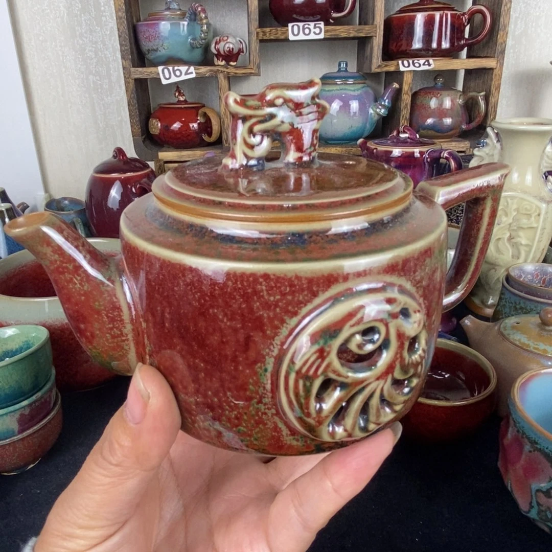 喜***哥中国神后钧瓷茶具处理
