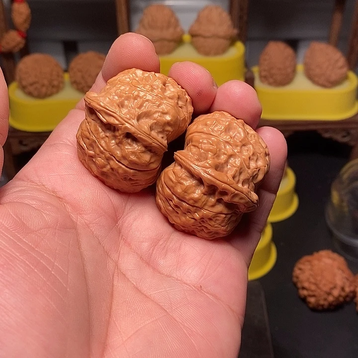 向***！文玩核桃吊坠41尺，全品南瓜墩