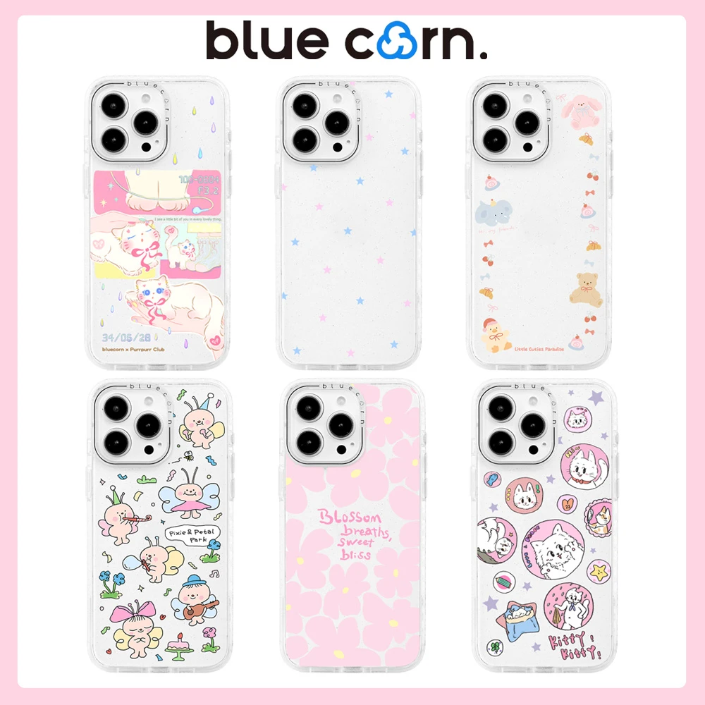 【张醒醒专属】Bluecorn可爱系列适用于iPhone 16/15ProMax手机壳