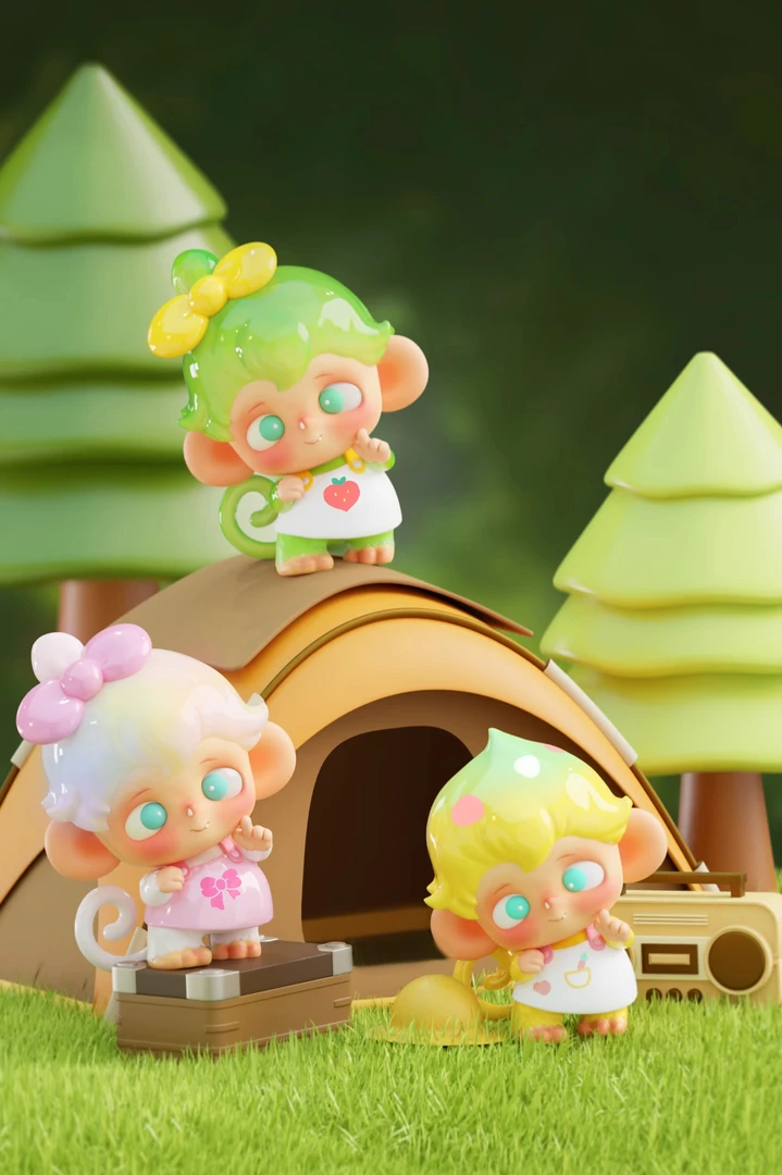 满满【拆盒】moki时光漫相集萌粒（许愿）系列潮玩盲盒代拆