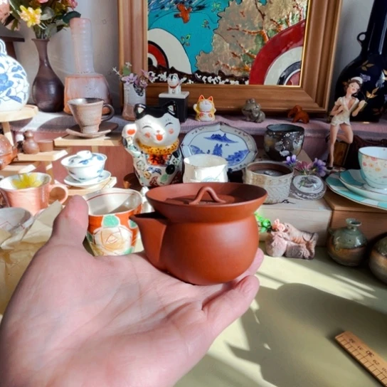 紫砂茶盘?***西小玄子海外回流瓷器