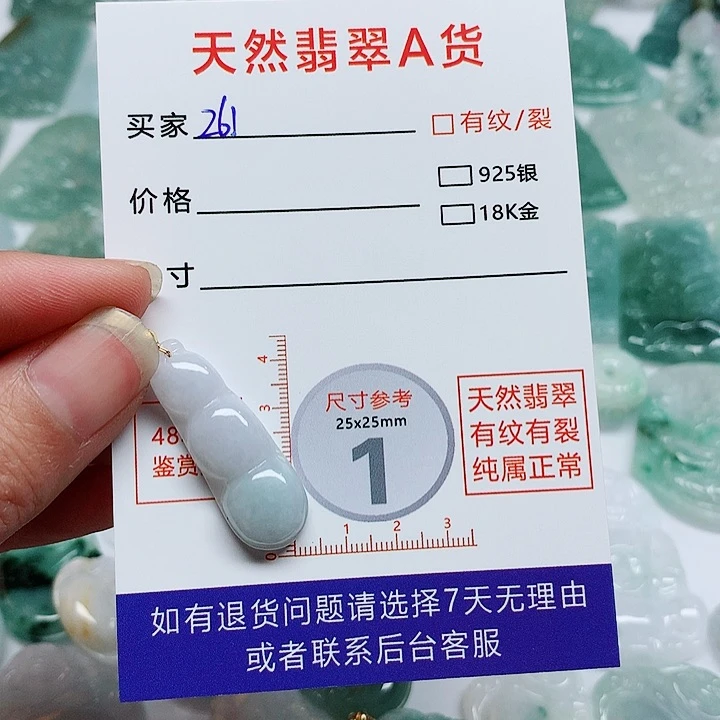 翡翠颈饰未镶嵌翡翠颈饰未镶嵌261