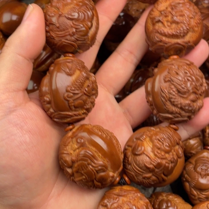 韩***武吊坠橄榄核橄榄核