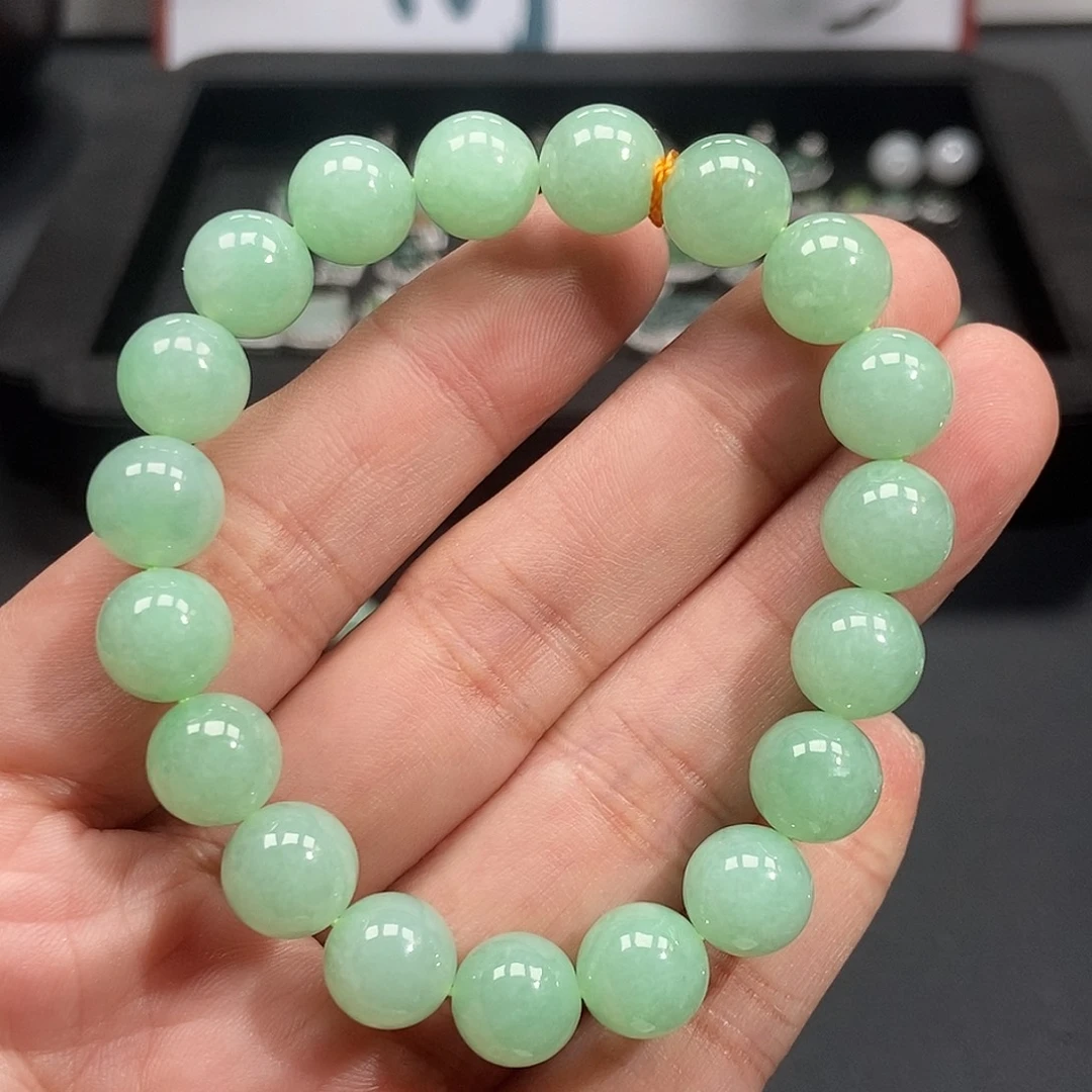 翡翠未镶嵌手串124678899