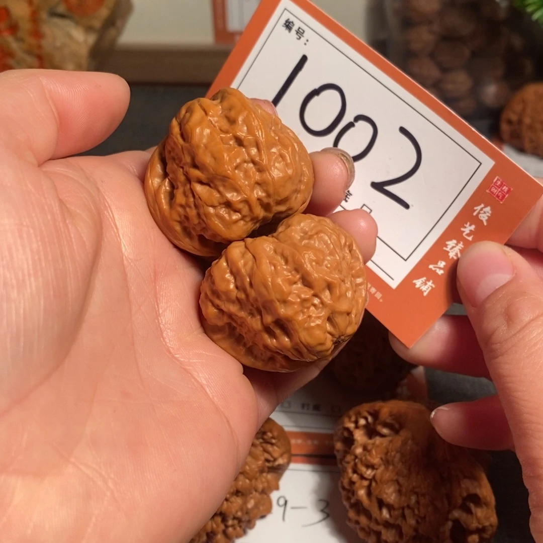 吊坠文玩核桃38蛙1002