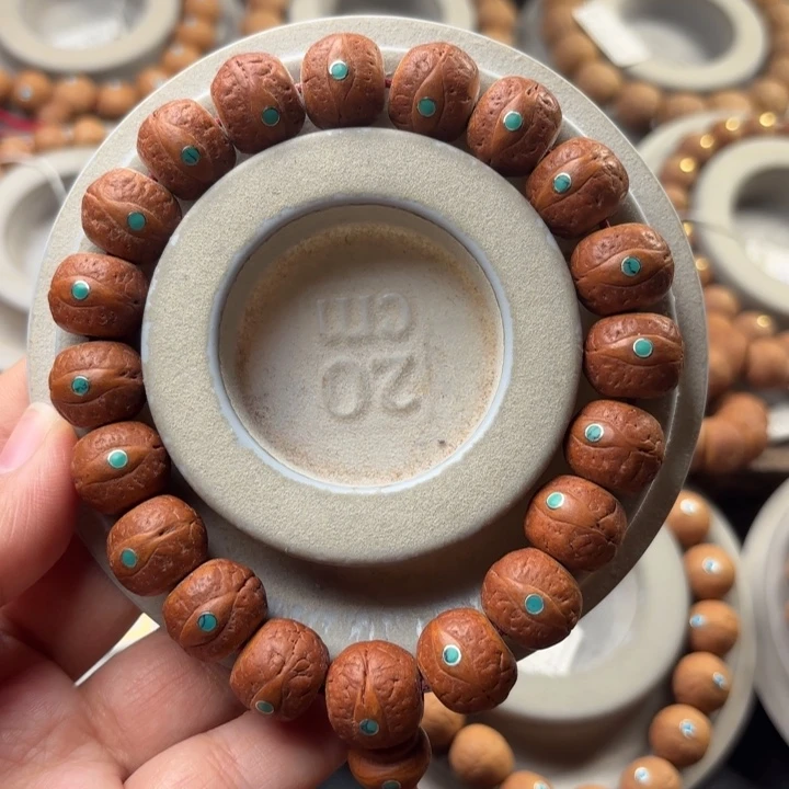 凤眼菩提手串刘**法14.5mm手串