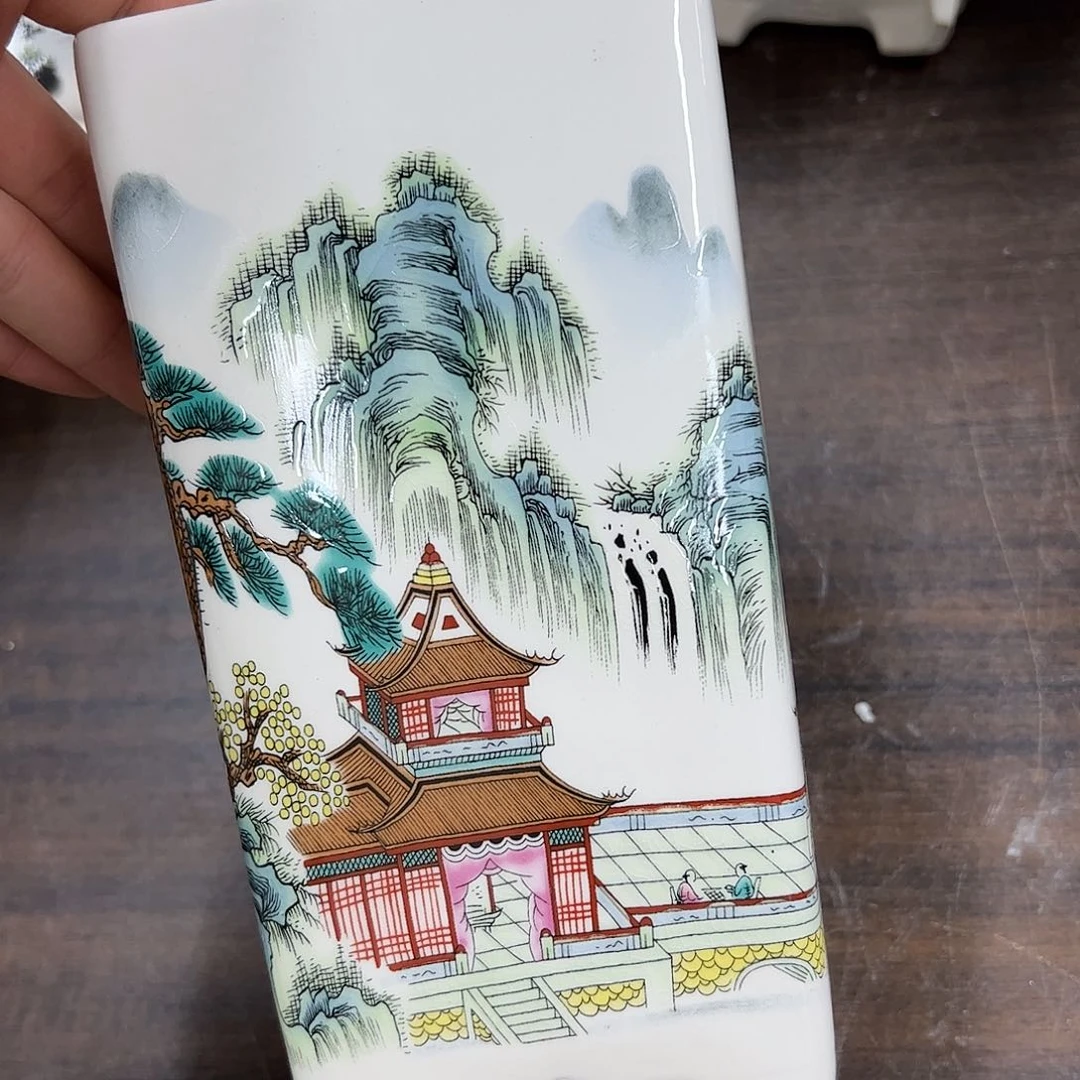 紫砂花盆974号微瑕10/19cm