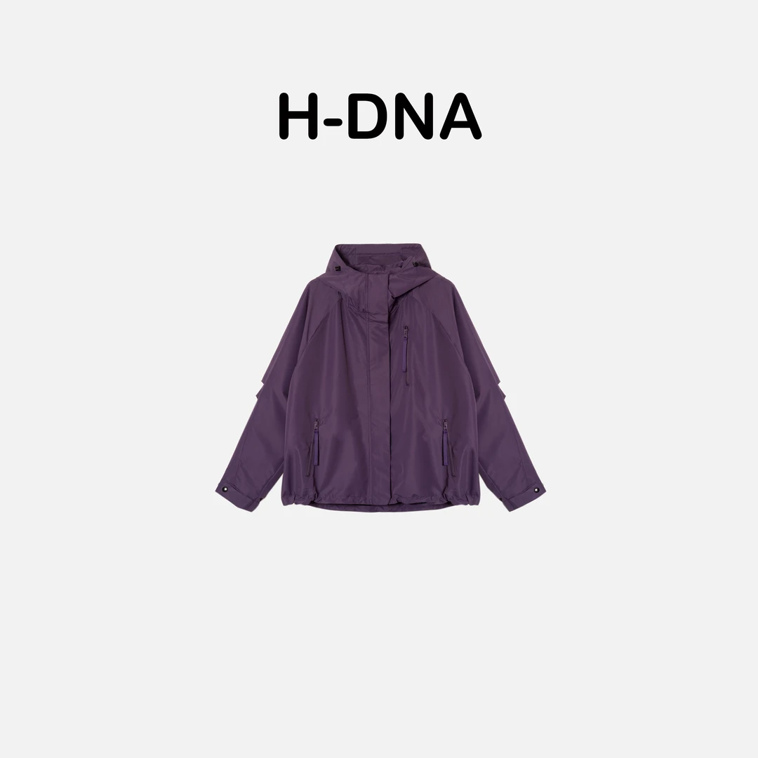 【H-DNA】"漫游者"定制定染三防面料户外冲锋衣外套