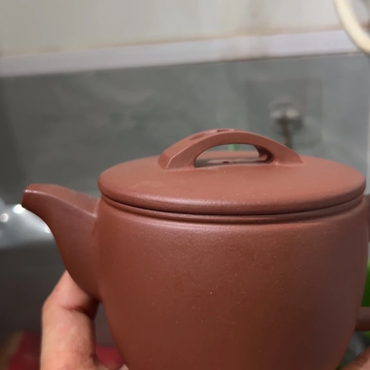 茶壶紫砂紫泥汉瓦350cc