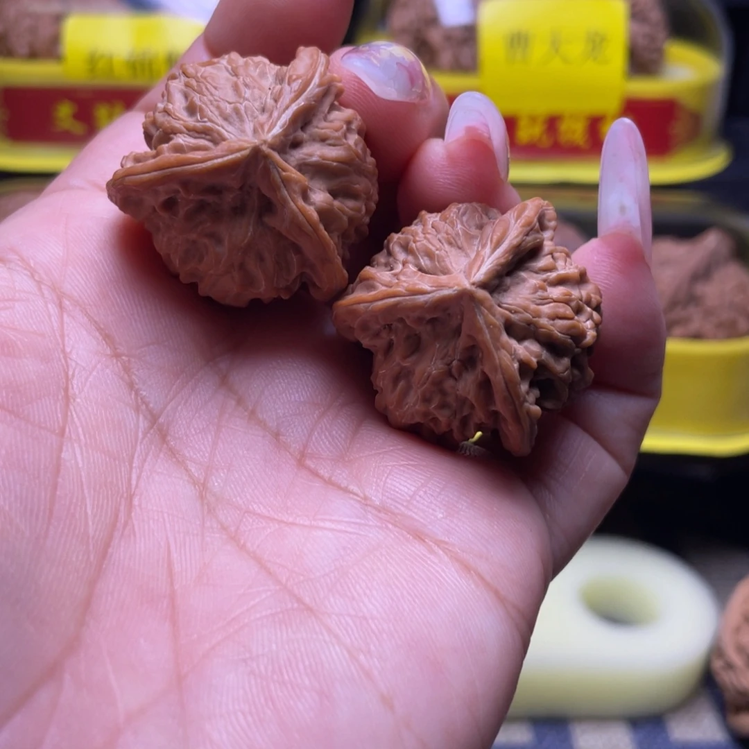 文玩核桃吊坠32盘山公子帽文文玩