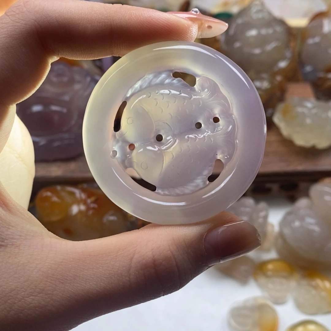 玛瑙/玉髓未镶嵌颈饰