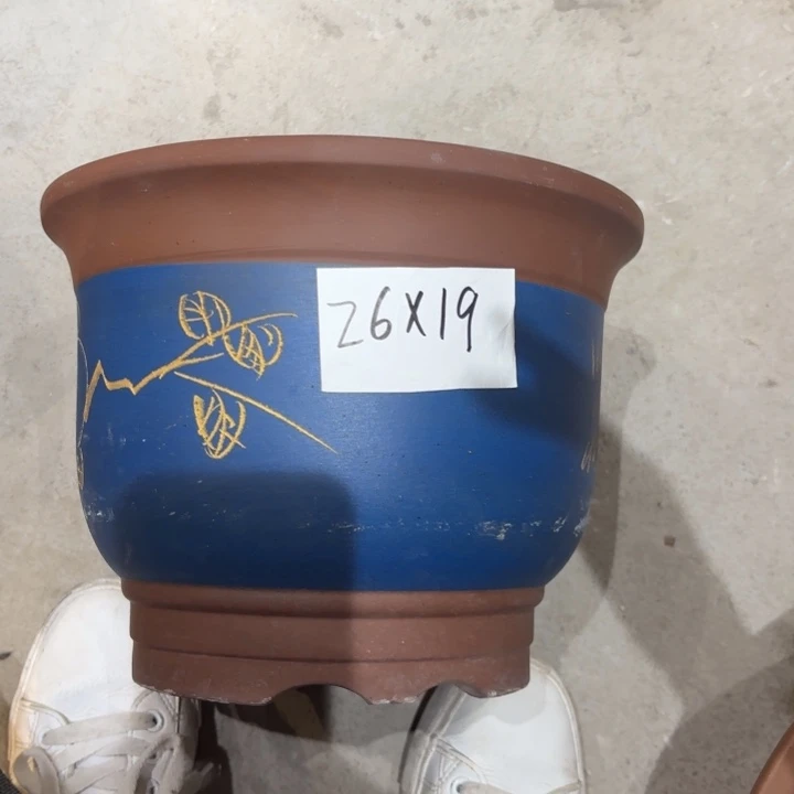 紫砂花盆紫砂的颜色