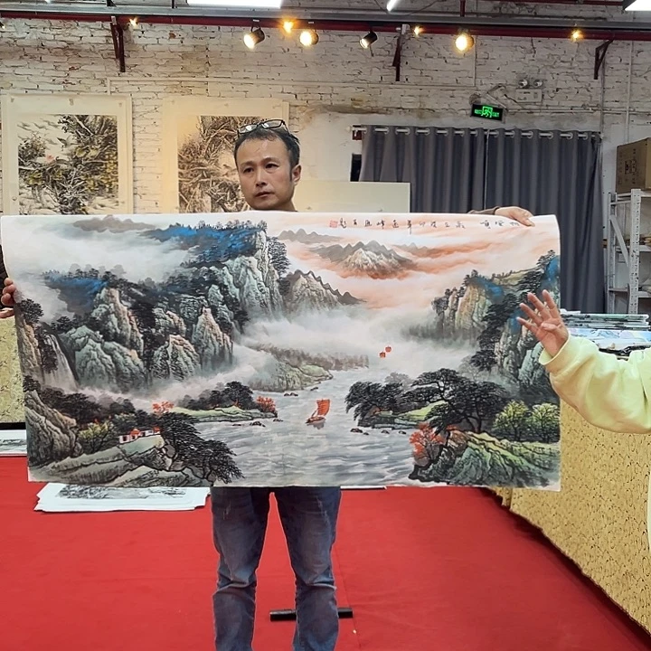国画手绘国画作品