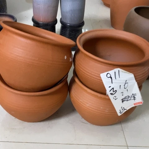 粗陶红陶绿植花盆911