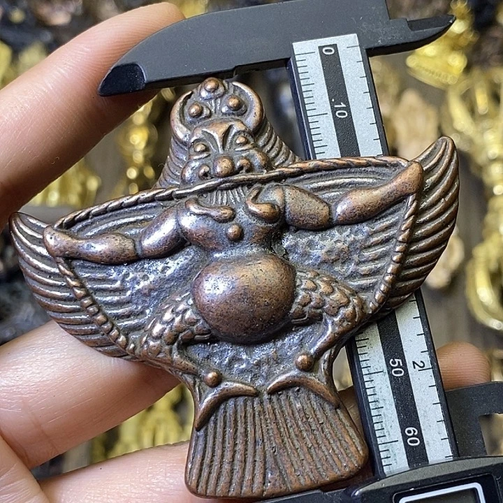 藏传紫铜大鹏鸟福利