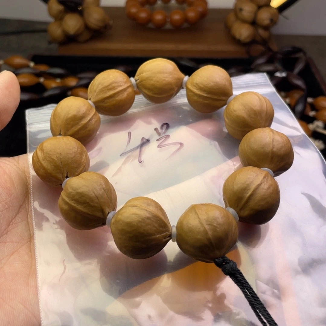橄榄核手串/手链23*25尺寸老树铁核鸡蛋核4号精品