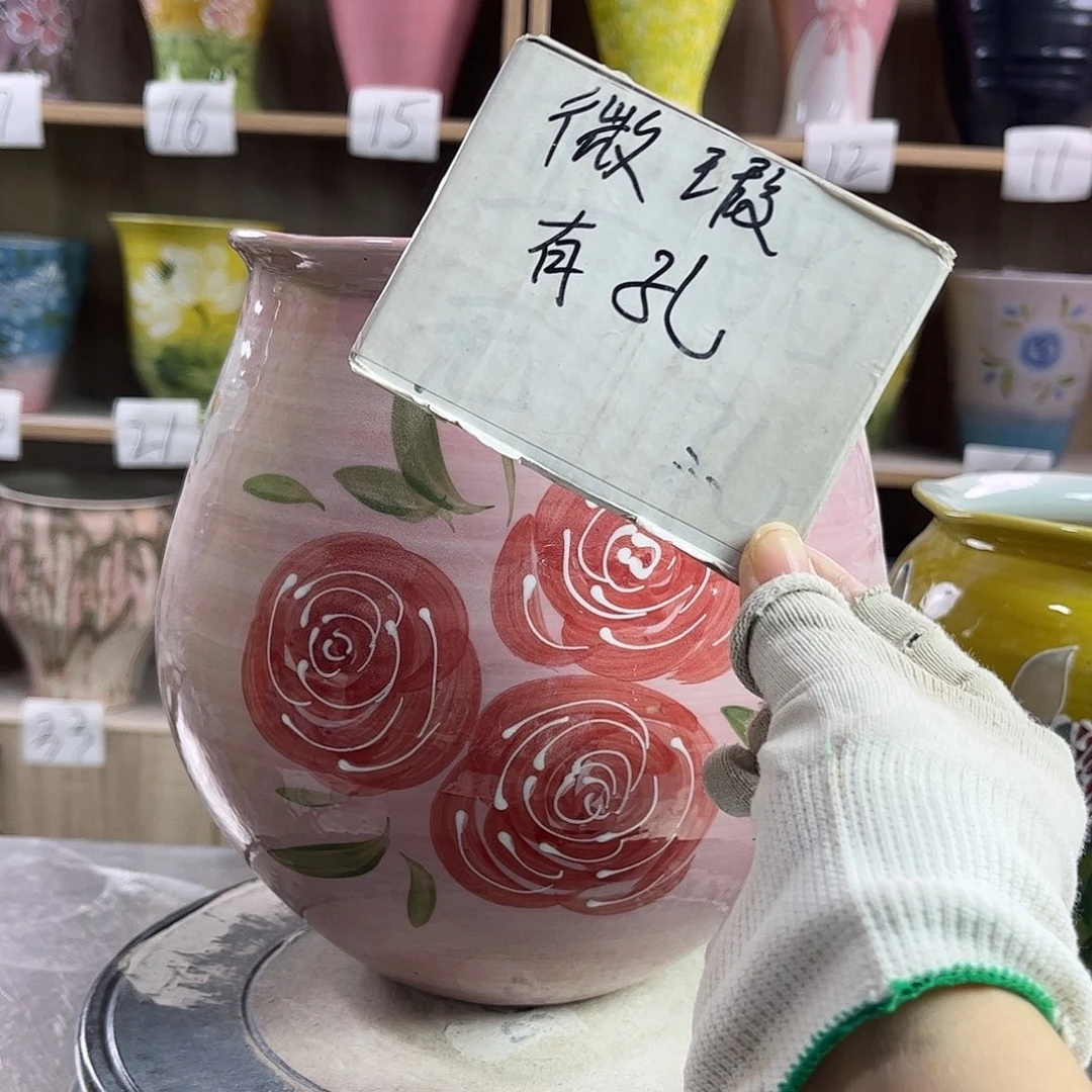 景德镇陶瓷花盆花盆
