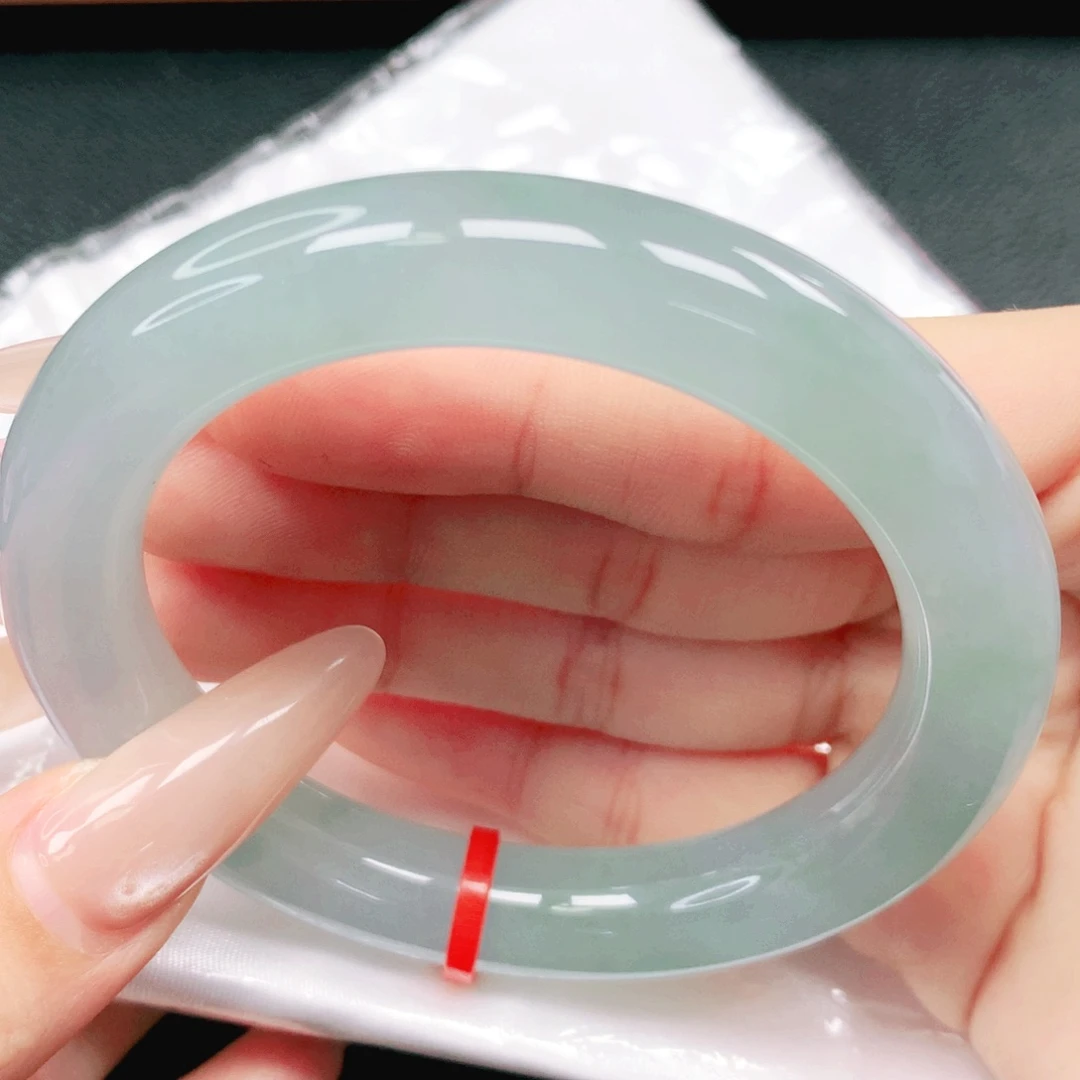 翡翠未镶嵌手镯55