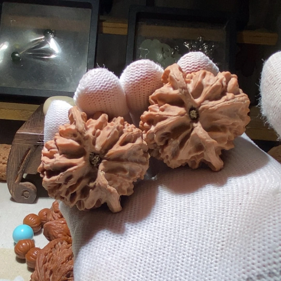 k***.吊坠文玩核桃苹果园42