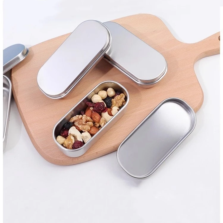 304不锈钢保鲜盒储存罐葱姜蒜分装盒果酱奶酪罐便携坚果盒收纳盒