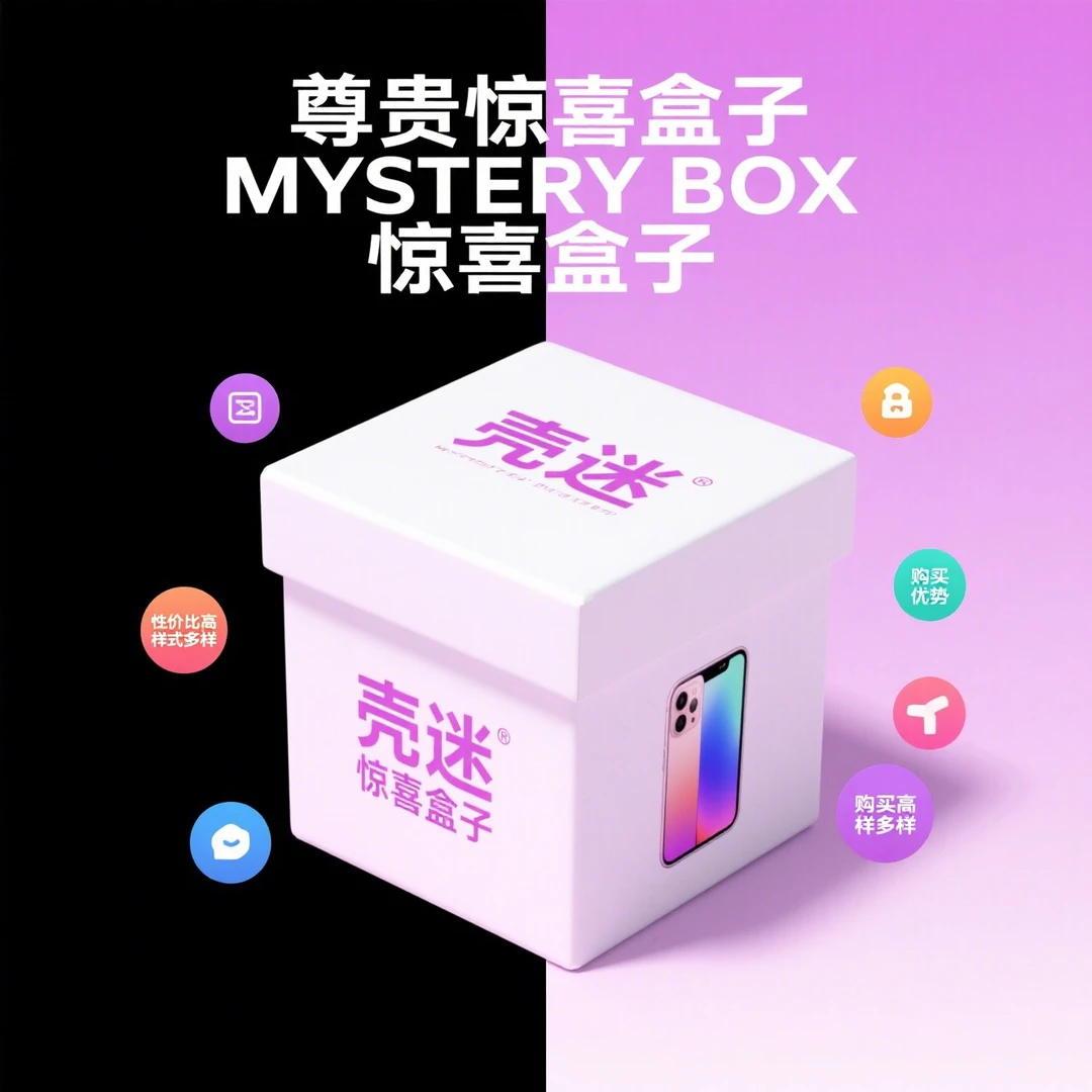 【壳迷】苹果新款手机壳盲盒高级感苹果16保护套15软壳高级感iPhone