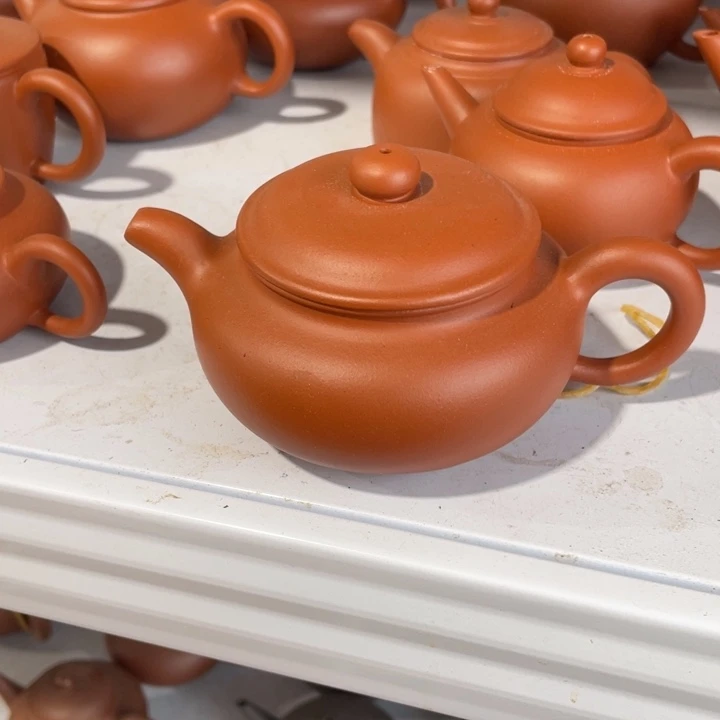 紫砂茶壶h****3朱泥仿古