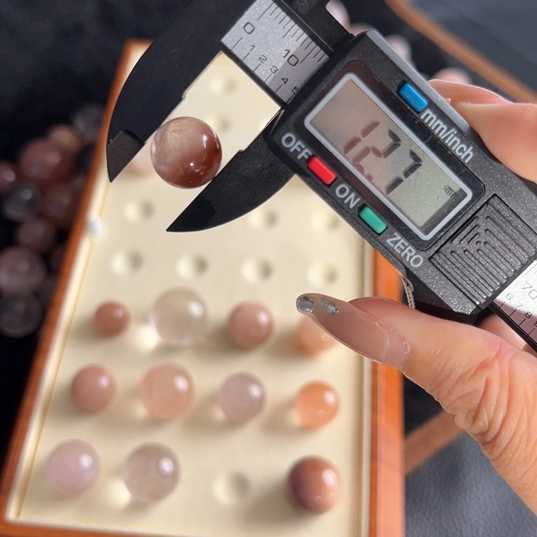 J***O水晶手链未镶嵌12.7m定制通孔不退不换