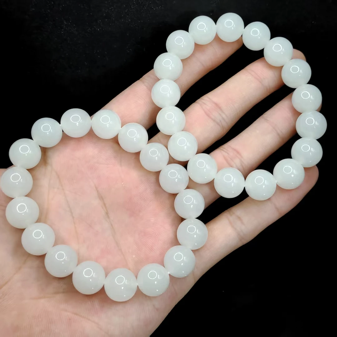 【老三珠宝】和田玉单圈手串HA1【多样性发其一】约11mm+